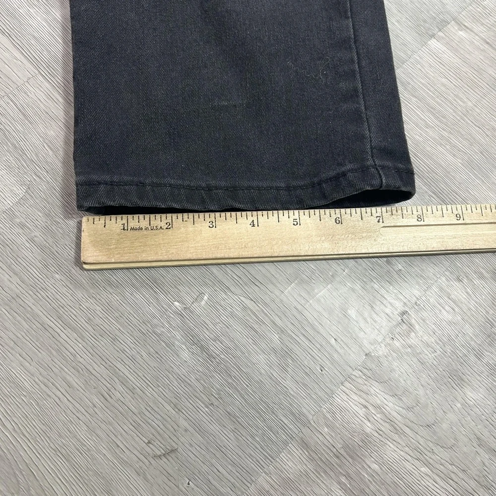 Levis 511 Jeans Mens 42x30 Black Slim Straight Stretch Denim Dark Wash Pants‎